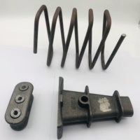 Bloc d'ancrage et cales d'ancrage pour post-tension S3 S5, pour câble métallique de 12,7 mm et 15,24 mm, en acier 2000MPA