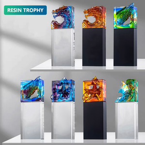 Trofeos de impresión a todo color personalizados <span class=keywords><strong>JN</strong></span> Premios trofeos personalizados Premios trofeo de cristal de alta calidad - Product Image 3