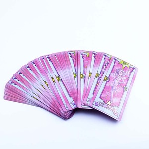 Cubierta de Tarot personalizada de Oracle Goddess Cats con logotipo de guía de Anime de lámina dorada que incluye tarjetas de papel, guía de póquer para jugar - Product Image 6