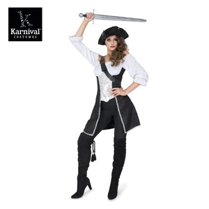 ملابس تنكرية للفتيات القراصنة في أعالي البحار للنساء ، مجموعات أداء حفلات هالوين بالجملة ODM - Product Image 2