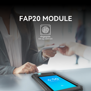 Hugerock B81 Rugged Android Máy Tính Bảng 8 "Tài Chính Hoạt Động Pocket Hiển Thị Độ Sáng Mặc Hộ Chiếu Cao An Toàn Mã Vạc-Reader IP Bat - Product Image 3