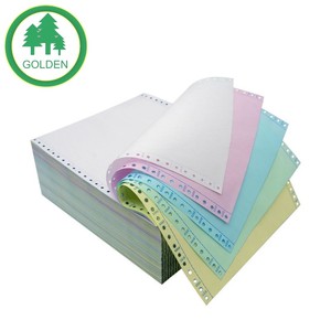 Papier autocopiant NCR 55g CB CFB CF Image Bleue 100% Pâte de Bois Vierge pour l'impression de factures et de bons de commande destiné au marché bolivien - Product Image 5
