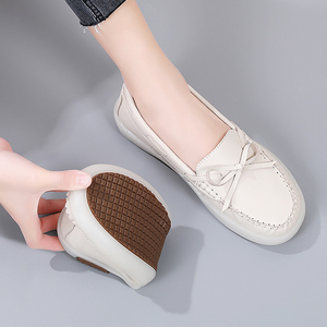Mocassins plats jaunes Taille 35-41slip on Mocassins Chaussures mère pour <span class=keywords><strong>femme</strong></span> - Product Image 5