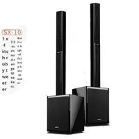 Sistema de Audio para Cine en Casa y Karaoke Shile SX-10, Altavoz de Columna de Sonido de Banda Completa de Baja, Media y Alta Frecuencia, Amplificador