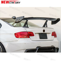 Aileron en fibre de carbone E92, adapté au diffuseur d'aile arrière en fibre de carbone modifié BMW M3 E92 de 2008 à 2013