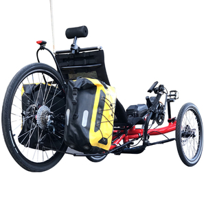 Triciclo Reclinado para Adultos, de 27 Velocidades, con Marco de Aleación, para Viajes de Larga Distancia, Envío sin Aranceles - Product Image 4