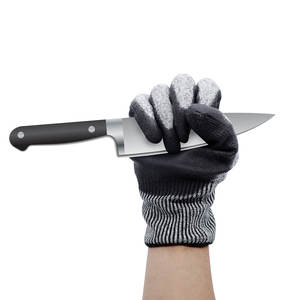 Venta caliente Cut-5 Hppe <span class=keywords><strong>PU</strong></span> Guantes anticorte Guantes de seguridad para la construcción Guantes recubiertos protectores antideslizantes resistentes a los cortes - Product Image 2