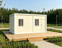 Unidad de Vivienda Modular Prefabricada y Aislada, para Oficina, Patio Trasero, Habitación para Invitados, Pequeño Kiosco Comercial