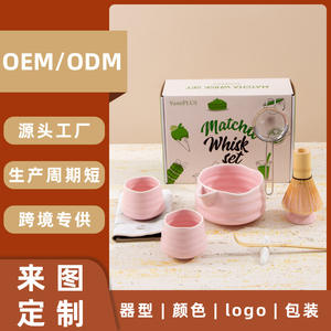 Chaozhou <b>Porcelain</b> Matcha <b>Set</b> 5-Piece With Filter For <b>Tea</b> Ceremony - Product Image 5