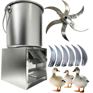 Broyeur alimentaire commercial haute performance et hachoir à fruits et légumes motorisé, broyeur de foin vert et de pommes de terre, machine à double usage - Product Image 1