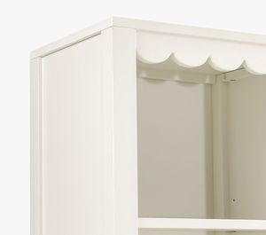 Étagère Montessori à 4 pneus pour salle de jeux pour enfants et bureau à <span class=keywords><strong>domicile</strong></span> Étagère en bois blanche bon marché pour chambre d'enfant - Product Image 3