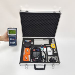 ハンドヘルドポータブル超音波流量計価格水デジタル流量計 - Product Image 2