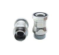 Adaptateur de tuyau hydraulique synchrone à bride standard SAE pour adaptateur de raccords de tuyau de transition moyenne liquide