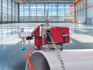 Máquina cortadora por chorro de agua portátil HEAD Oil Tank Demotion on Site Pipeline - Product Image 5