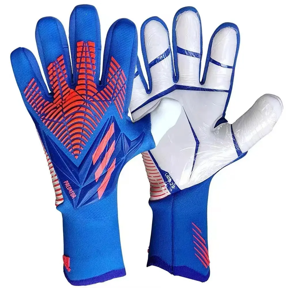 Guantes de látex para entrenamiento de fútbol, guantes deportivos para portero