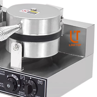 Prix usine Double face 2 plantes gaufrier Machine gaufrier Machine Machine commerciale pour gaufres