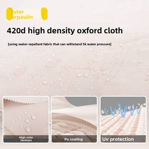 Tente <span class=keywords><strong>gonflable</strong></span> en forme de dôme ciel étoilé, glamping, <span class=keywords><strong>camping</strong></span> en plein air, voyages, séjours de nuit, grande capacité pour 10 personnes, imperméable, pas d'assemblage requis - Product Image 3