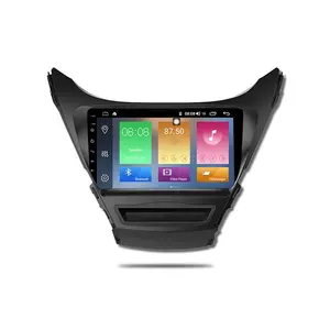 IOKONE OEM Android 9.0รถ DVD GPS/4G/WIFI/RDS สำหรับ Hyundai Elantra 2011 2012 2013 2014