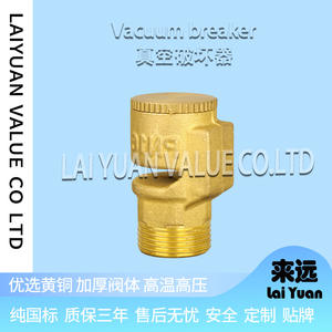 วาล์วนิรภัยแบบดูดอัตโนมัติ ทำจากทองเหลือง พร้อมฟังก์ชันป้องกันสุญญากาศและแรงดันลบ - Product Image 2