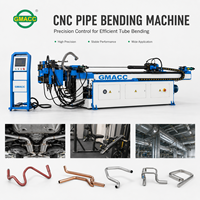 Machine de cintrage de tubes CNC à commande numérique, cintreuse de tubes Y B C à trois mouvements coordonnés, PLC de précision, commande numérique 98 axes