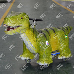 Personalizable 24V Eléctrico Ride-On Niños Dinosaurio Forma Coche Animatronic Modelo - Product Image 5