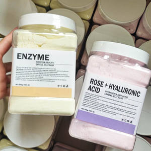 Etichetta privata produttore di gelatina maschera di collagene che illumina Peel Off idrogel maschera in polvere con acido ialuronico OEM - Product Image 4