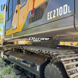 CE approvato usato escavatore Volvo Ec210DL prezzo di fabbrica Volvo EC150D EC210B EC210BLC EC210D escavatore con lama Dozer in vendita - Product Image 5