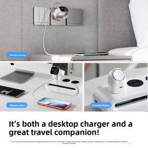 <span class=keywords><strong>Chargeur</strong></span> 2-en-1 pour <span class=keywords><strong>Watch</strong></span> & <span class=keywords><strong>7</strong></span> Pro avec charge rapide 45W USB-C en PVC pour téléphone portable et ordinateur - Product Image 4