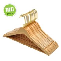 Cintres en bois haut de gamme, finition lisse, cintres en bois massif, vente en gros, cintres pour la maison