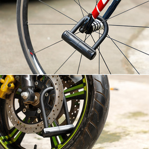 Verrou en U pour vélo, 60 Cm, en alliage, Portable, antivol, sécurité pour moto électrique et équipement de cyclisme - Product Image 2
