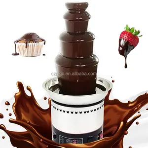 Elektrikli çikolata çeşmesi eriyik kule çikolata şelale eriyik makinesi ihracat tarzı olay parti