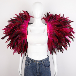 Крылья Дьявола на Хэллоуин, красные/черные, с эластичными ремнями на руки, оптовый заказ, доставка 48 часов, для взрослых, унисекс, Китай - Product Image 2