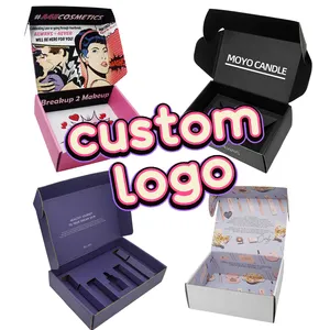 Cartón personalizado de lujo para regalo, envío por correo, caja Gitf, papel corrugado, embalaje de cartón, caja de cartón corrugado