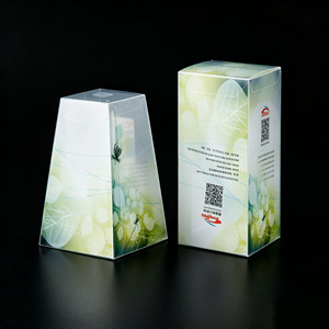 Custom PVC <b>PET</b> PP Plastic Clear Packaging Trapezoidal Boxes Transparent Gift Boxes for Electronic Cosmetics - Product Image 2