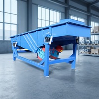 Lineares Vibrationssieb für Erzverarbeitung HUAYE Marke PLC Kernkomponente Multi-Spannungs-Konfiguration
