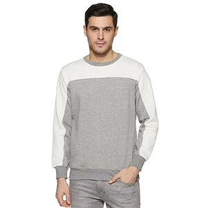 Sudaderas con Capucha para Hombre, Invierno 2025, con Logotipo Personalizado, 100% Algodón Velour, Cierre de Media Cremallera, Corte Holgado, Ecológicas - Product Image 1