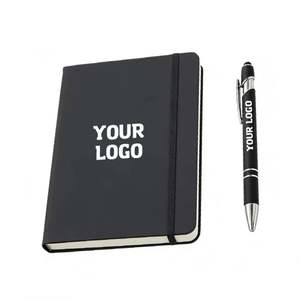 Wholesale Custom Logo PU Leather <b>Note</b> <b>Book</b> A5 A6 Promo Business School Office Gift Diary Journal Notebook With Elastic Band - Product Image 1