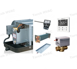 Unité de ventilation à eau refroidie avec moteur DC de la marque TICA, 300CFM-1200CFM, horizontale, encastrée, pour systèmes HVAC commerciaux - Product Image 2