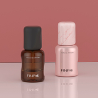 Flacon pulvérisateur cosmétique en verre mat FINPAK, emballage de luxe pour soins de la peau, pour toner et brume