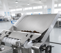 Machine de capsulage continue pour flacons roll-on minces, à haut taux de capsulage et sans blocage des bouchons à bille