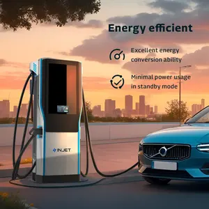 Level 3 CE ETL Certified 60KW 120KW 180KW 240KW DC Ev Car Charger Evse Solar Fast Electric Vehicle Charging Station