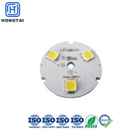 Module LED rond en aluminium pour miroir de courtoisie, salle de bain, coiffeuse, salon de beauté, barbier, luminaire