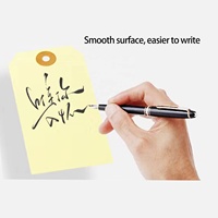 Étiquette d'expédition vierge personnalisée de Manille étiquette d'expédition avec cordon élastique étiquettes de vêtements papier Kraft recycler vêtement étiquette suspendue personnalisée
