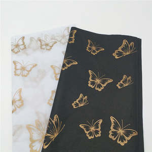 Luxury Custom Printed Gold Logo Packaging Tissue Wrapping <strong>Paper</strong> - Product Image 4