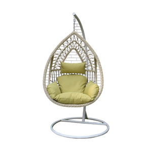 Hangstoel & hangmand van metaal met kussen - op maat gemaakte hangmat voor binnen/buiten, balkon - Product Image 4