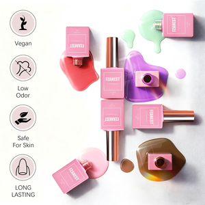 FZANEST Kit poles kuku <span class=keywords><strong>Gel</strong></span> organik Vegan grosir perlengkapan seni kuku <span class=keywords><strong>Gel</strong></span> Kit pemula kesehatan kuku <span class=keywords><strong>Set</strong></span> koleksi pemoles <span class=keywords><strong>Gel</strong></span> - Product Image 4