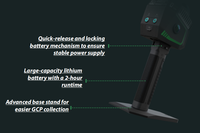 Laser Slam Handheld Gps GreenValley International Scanner Slam 3D et système Gnss Rtk LiGrip O2 Lite Lidar Scanner