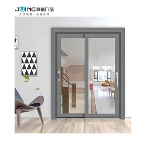 مسار باب منزلق حديث مركب على القمة من سبائك الألومنيوم للداخل لغرف النوم والفنادق والمرآب والمستشفى والشقق المستخدمة في المطبخ - Product Image 2