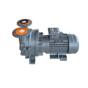 Bomba de vácuo monobloco fluida de melhor valor para China, motor industrial de 4KW, bomba de vácuo de anel líquido de estágio único 2BV5 110 selada a água