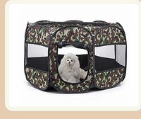 Solid Pattern Octal Pet Fence Faltbares Hunde zelt Katzen haus Oxford Cloth Scratch Hundehütte für den Kreißsaal oder den Außenbereich